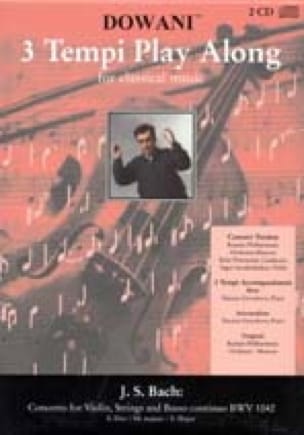 BACH J.S. - CONCIERTO Nº2 MI M (+2CD) (V) - BWV.1042 ( CAJA )
