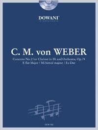 WEBER C.M. - CONCIERTO Nº2 MIb M (+CD) (CL) - OP.74