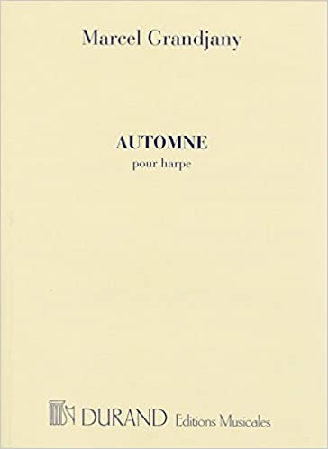 GRANDJANY M. - AUTOMNE PIEZA PARA ARPA