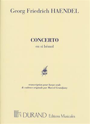 HANDEL G.F. - CONCIERTO SIb CON CADENCIA ORIGINAL - (ARPA)