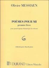 MESSIAEN O. - POEMES POUR MI V.1
