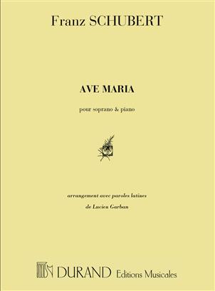 SCHUBERT F. - AVE MARIA - SOP