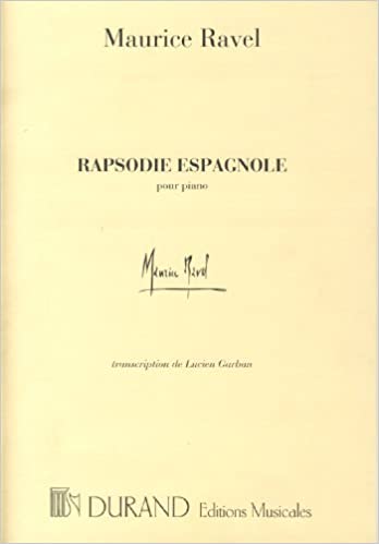 RAVEL M. - RAPSODIA ESPAÑOLA (PIANO)