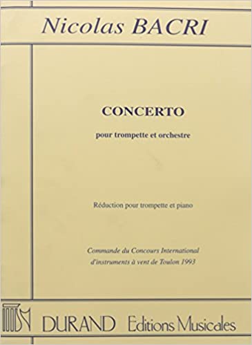 BACRI N. - CONCIERTO TROMPETA