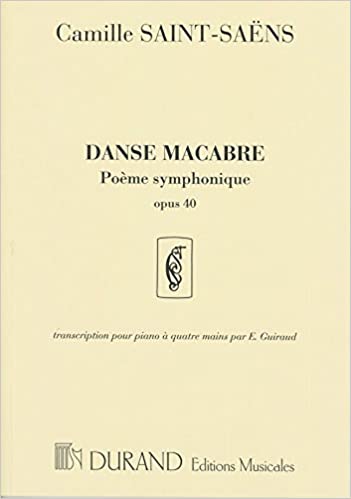 SAINT SAENS C. - DANZA MACABRA - OP.40 piano 4