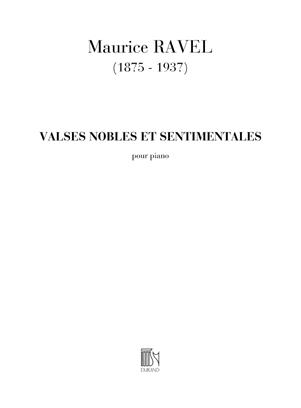 RAVEL M. - VALSES NOBLES Y SENTIMENTALES -