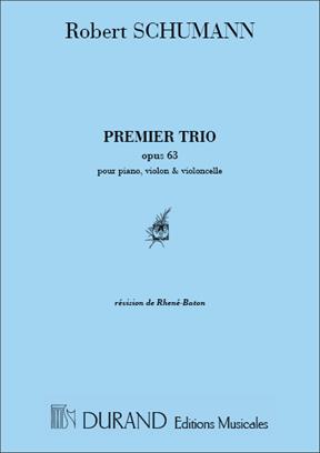 SCHUMANN R. - TRIO Nº1 (SC+PT)    V/VCP - OP.63