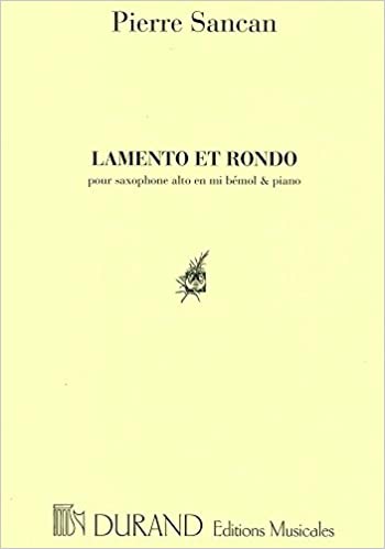 SANCAN P. - LAMENTO Y RONDO -