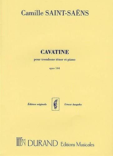SAINT SAENS C. - CAVATINA - OP.144