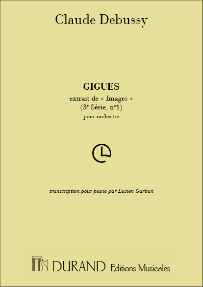 C.Debussy.- Gigues -Images 3ºserie nº1  (2P/ 4M)