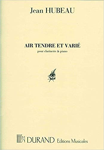 HUBEAU J. - AIR TENDRE ET VARIE -