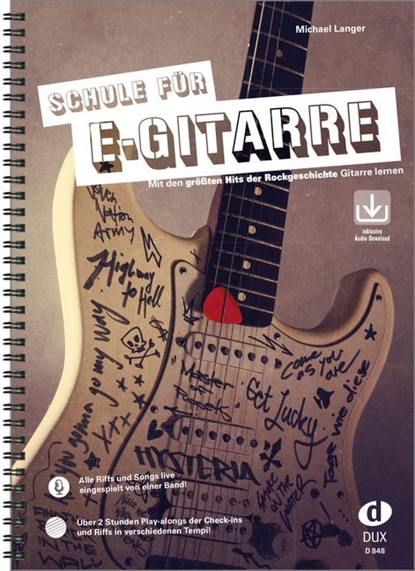 LANGER M. - SCHULE FUR E-GUITARRE +DESCARGA