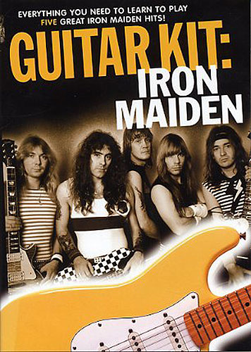 GUITAR KIT: IRON MAIDEN (2DVD-CD-PARTITURA) PACK