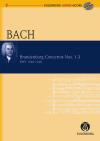 BACH J.S. - CONCIERTOS DE BRANDENBURGO Nº 1-3 BWV.1046-1048 (+CD)