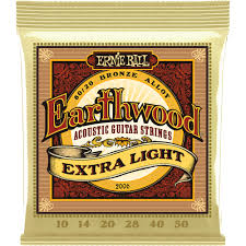 CUERDA GUITARRA ACUSTICA - ERNIE BALL EARTHWOOD 10-50 BRONCE EXTRA LIGHT