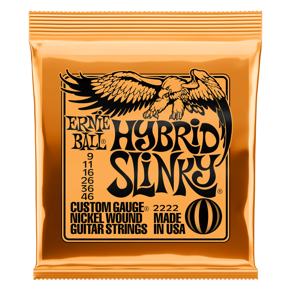 CUERDA GUITARRA ELECTRICA - SLINKY ORANGE 9-46