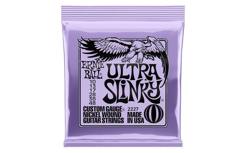 CUERDA GUITARRA ELECTRICA - ERNIE BALL ELÉCTRICA ULTRA SLINKY 10-48