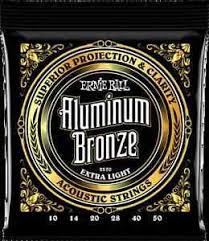 CUERDA GUITARRA ACUSTICA -ERNIE BALL ALUMINUM BRONZE 10-50