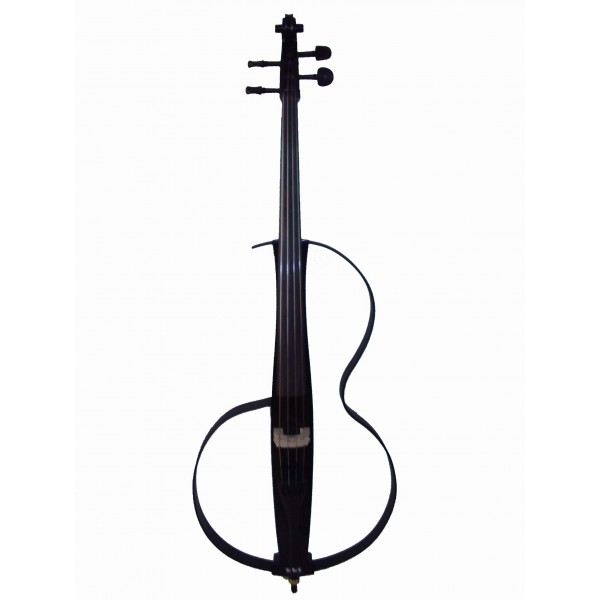 VIOLONCHELO ELECTRIFICADO - CARLO GIORDANO 4/4 NEGRO