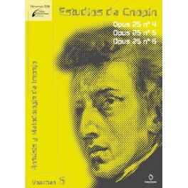 CHOPIN. - ESTUDIOS Vº6 OP.25 Nº 4/5/6