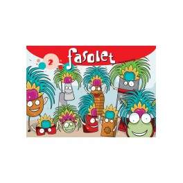FASOLET 2 - INICIACION A LA MUSICA (KIT QUE INCLUYE: LIBRO +CD +PEGATINAS)