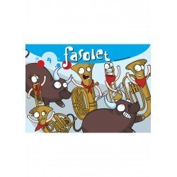 FASOLET 4 - INICIACION A LA MUSICA (KIT QUE INCLUYE: LIBRO +CD +PEGATINAS)