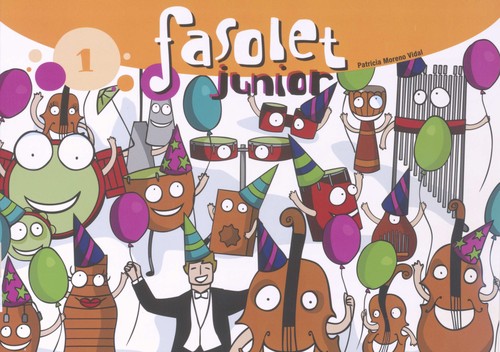 FASOLET JUNIOR 1 (6 AÑOS) - INICIACION A LA MUSICA (KIT QUE INCLUYE: LIBRO +CD +PEGATINAS)