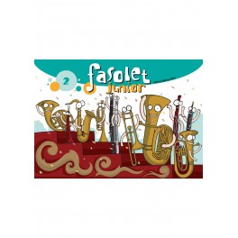 FASOLET JUNIOR 2 (6 AÑOS) EDC. NUEVA- INICIACION A LA MUSICA (KIT QUE INCLUYE: LIBRO +CD +PEGATINAS)