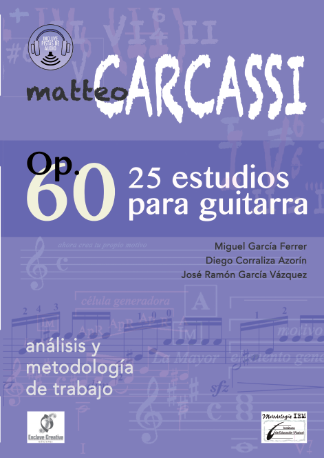 CARCASSI M. - ESTUDIOS GUITARRA OP.60 (25) FERRER /CORRALIZA /GARCIA  +DESCARGA