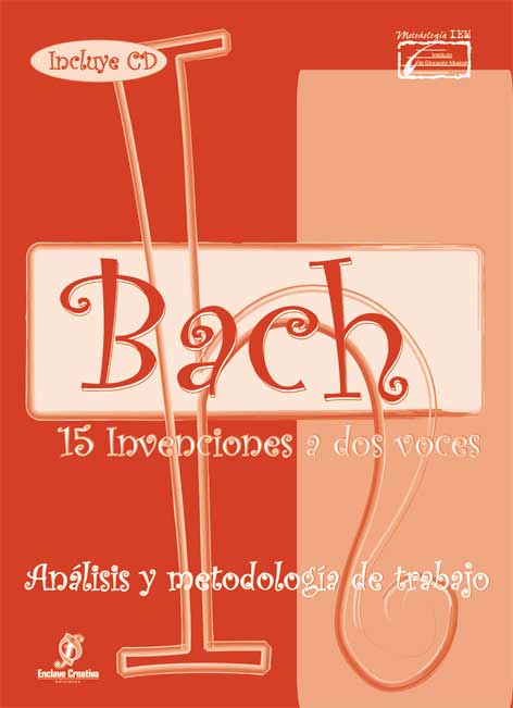 BACH J.S. - INVENCIONES A 2 VOCES (15) +CD