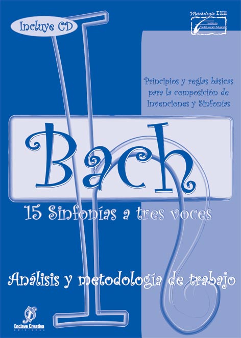 BACH J.S. - 15 SINFONIAS A 3 VOCES +CD