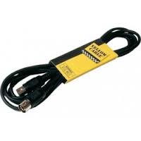 CABLE MICRO -YELOW 5M XLR MACHO-HEMBRA