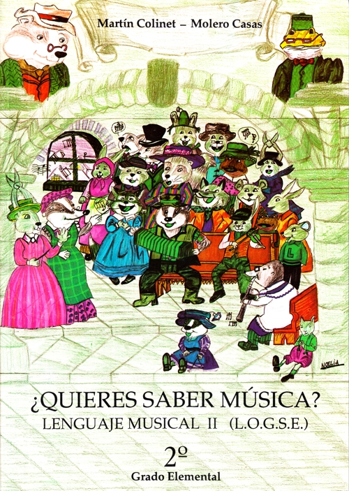 M.COLINET/ M.CASAS .- QUIERES SABER MUSICA II LENGUAJE MUSICAL (LOGSE ) ALUMNO