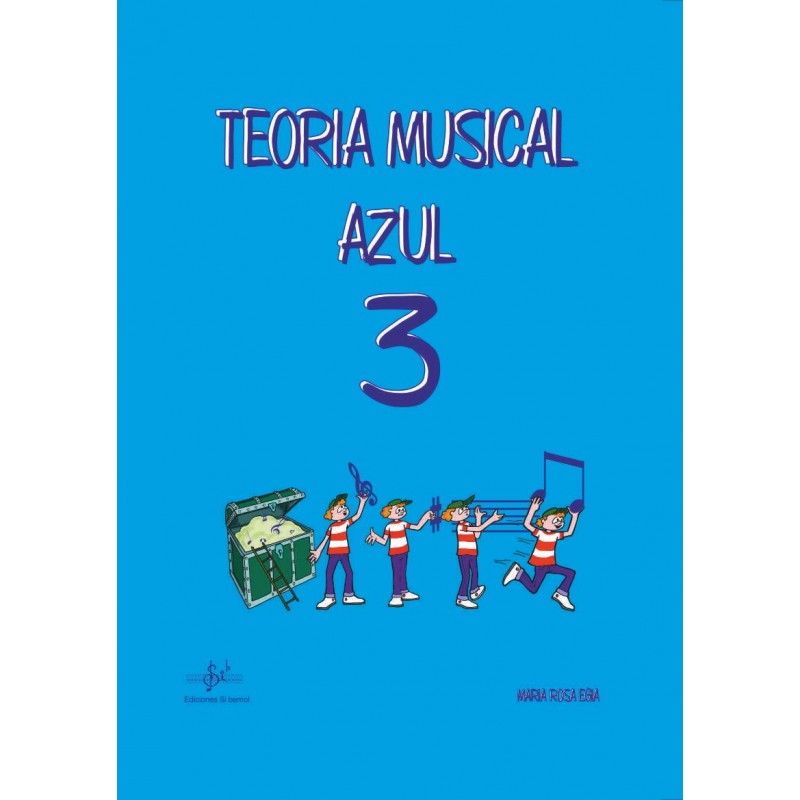 EGIA M.R. - FICHAS DE TEORIA MUSICAL AZUL Vº3