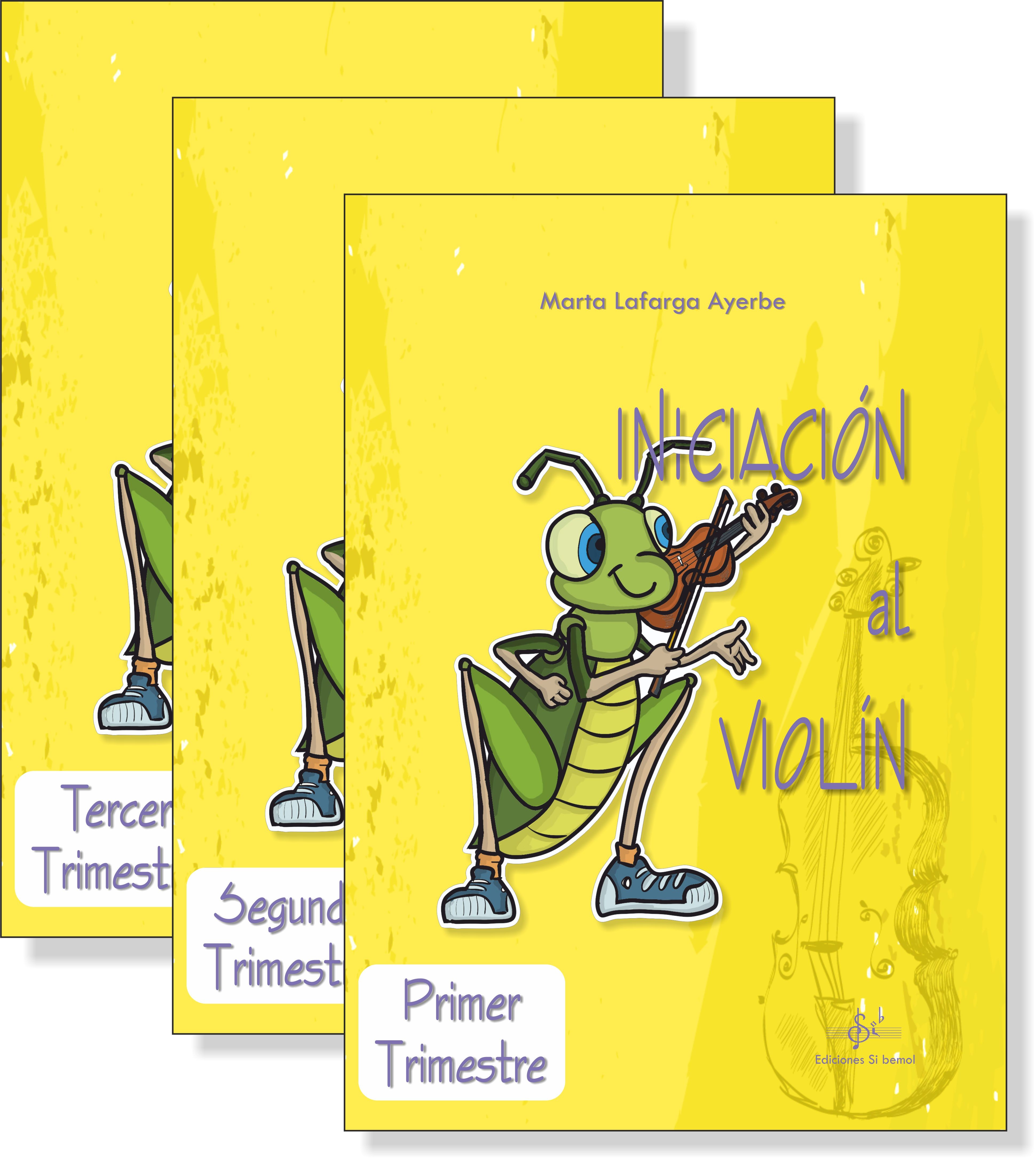 LAFARGA M. - INICIACION AL  VIOLIN (3 VOLUMENES.)