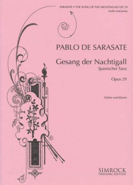 SARASATE P. - CANCION DEL RUISEÑOR OP.29