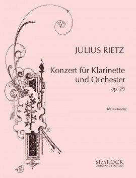 RIETZ J. - CONCIERTO CLARINETE SOLm - OP.29 -