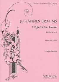 BRAHMS J. - DANZAS HUNGARAS V.1 (1-5)