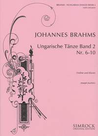 BRAHMS J. - DANZAS HUNGARAS V.2 ( 6-10)