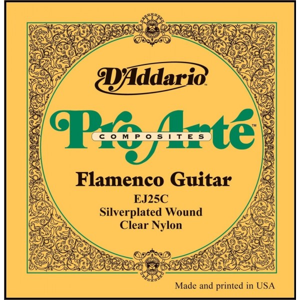 CUERDA GUITARRA FLAMENCA - D'ADDARIO EJ25C JUEGO