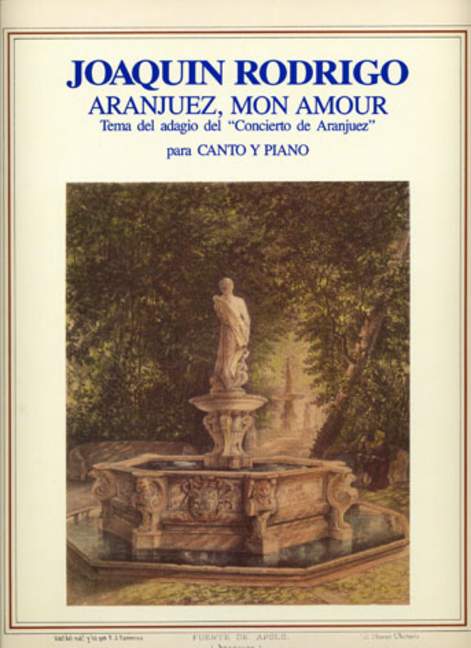 RODRIGO J. - ARANJUEZ , MON AMOUR (CANTO/P)