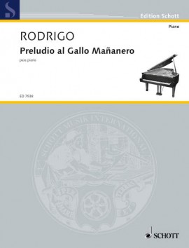 RODRIGO J. - PRELUDIO AL GALLO MAÑANERO - PIANO