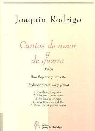 RODRIGO J. - CANTOS DE AMOR Y GUERRA -