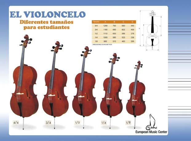 BLOCK - PEQUEÑO APAISADO 4 PAUTAS (ESPIRAL) VIOLONCELLO