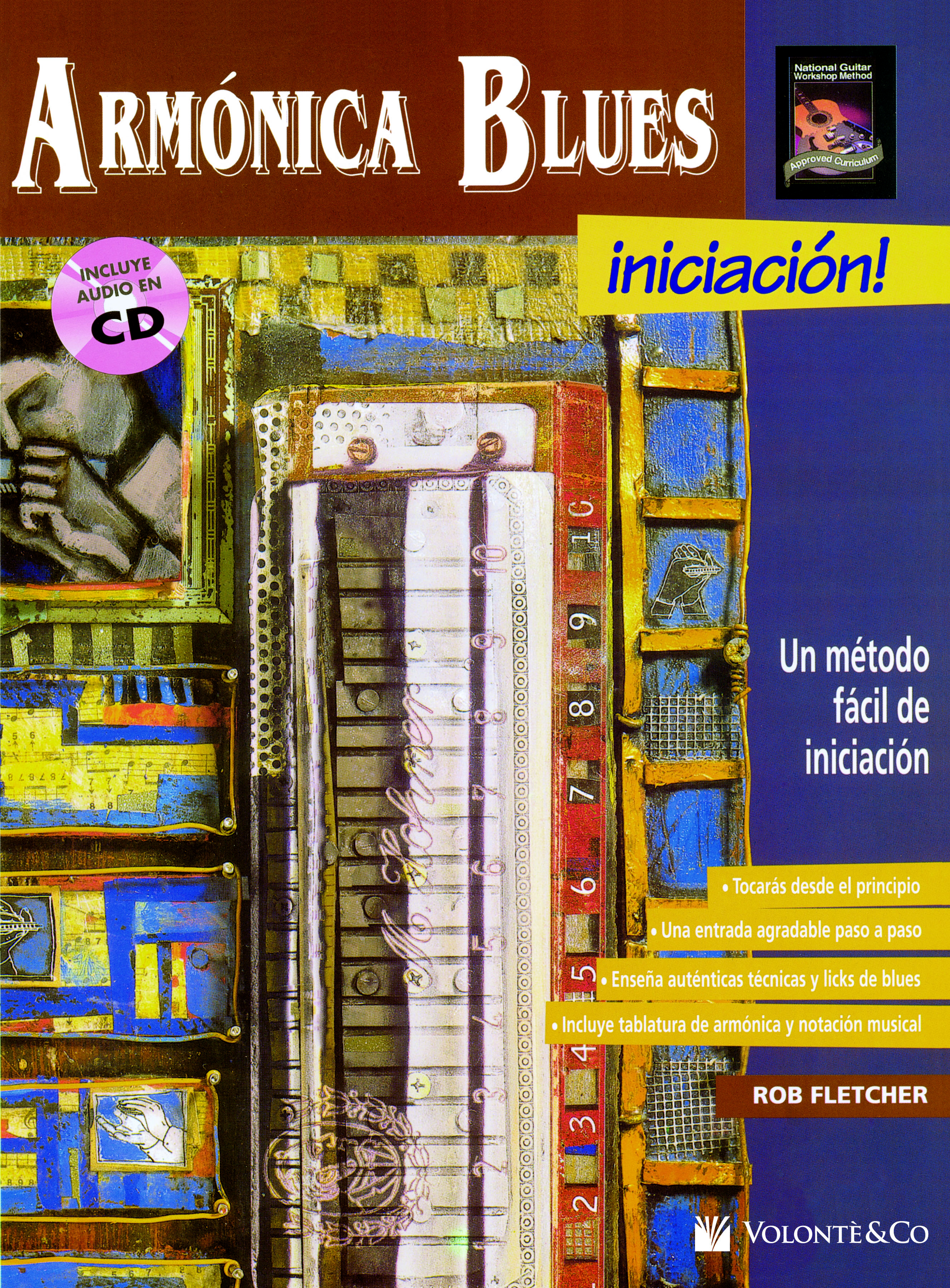 FLETCHER R. - ARMONICA BLUES (+CD) -