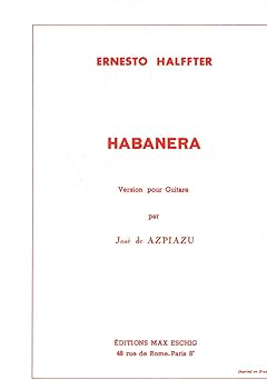 HALFFTER E. - HABANERA -