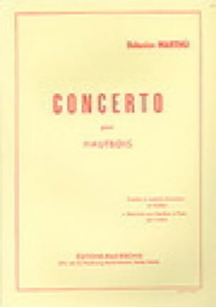 MARTINU B. - CONCIERTO - OBOE Y PIANO