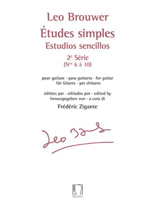 BROUWER L. - ESTUDIOS SIMPLES V.2 (6-10) -
