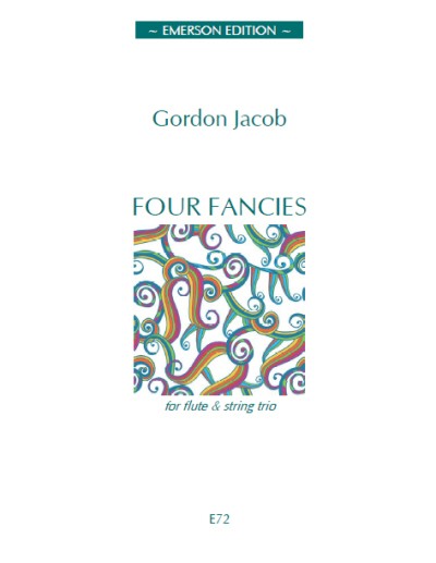 JACOB G. - FOUR FANCIES FLAUTA Y TRIO DE CUERDAS