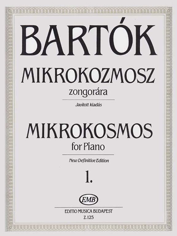 BARTOK B. - MIKROKOSMOS PIANO 1